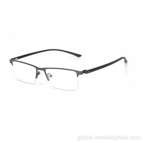 Half Rim Optical Eyeglasses Square Frame Half Frame Optical Glasses Wholesale Supplier